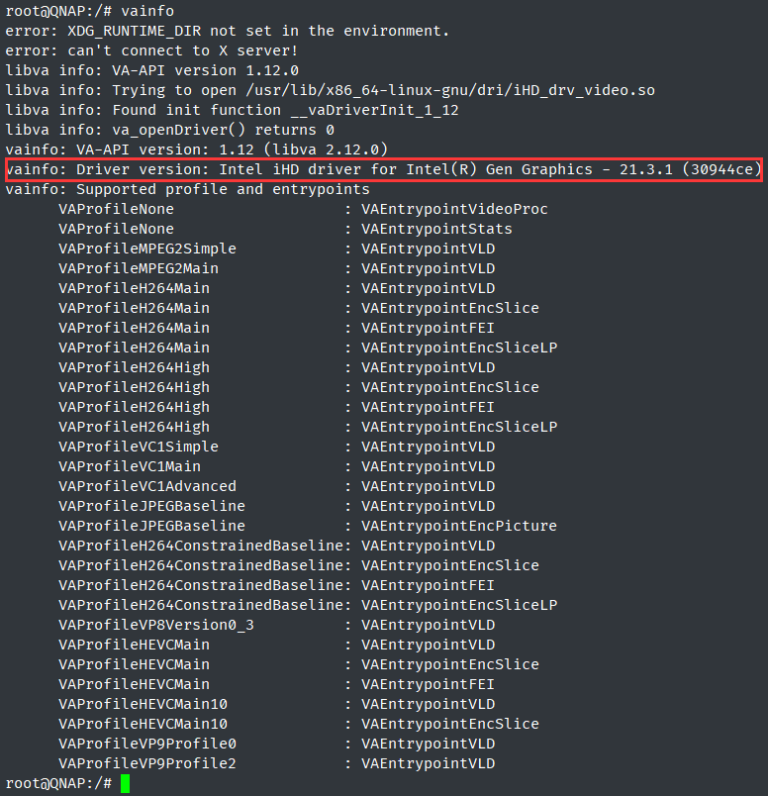 Jellyfin 开启 Intel Quick Sync 提升性能 XanderYe的个人小站