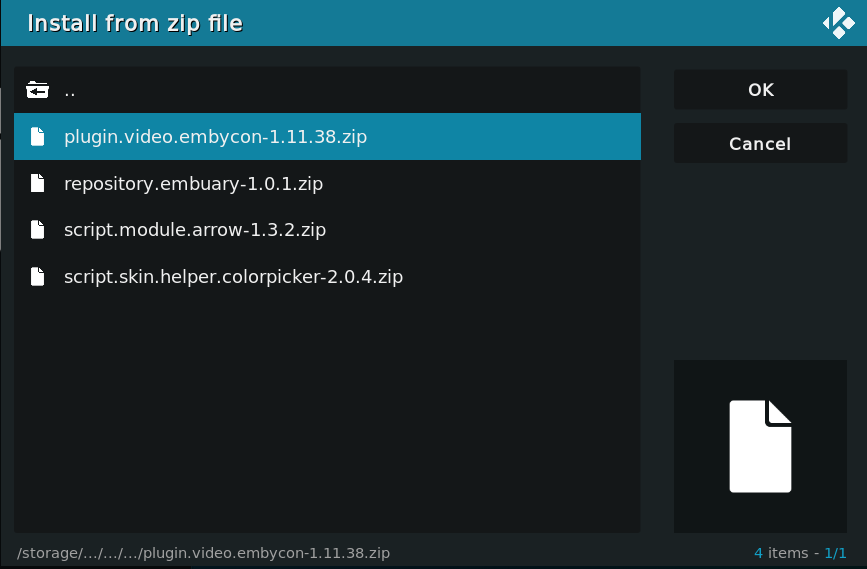 Kodi(CoreELEC) 21 安装 Emby 插件及皮肤教程 https://wp.xanderye.cn/wp-content/uploads/2025/09/image.png